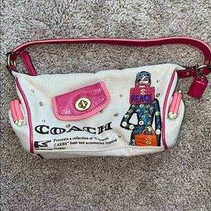 RARE Limited addition canvas coach bag